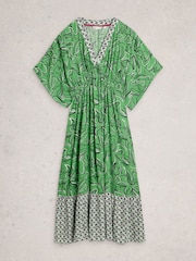 White Stuff Green Otterley Beach Dress - Image 5 of 6
