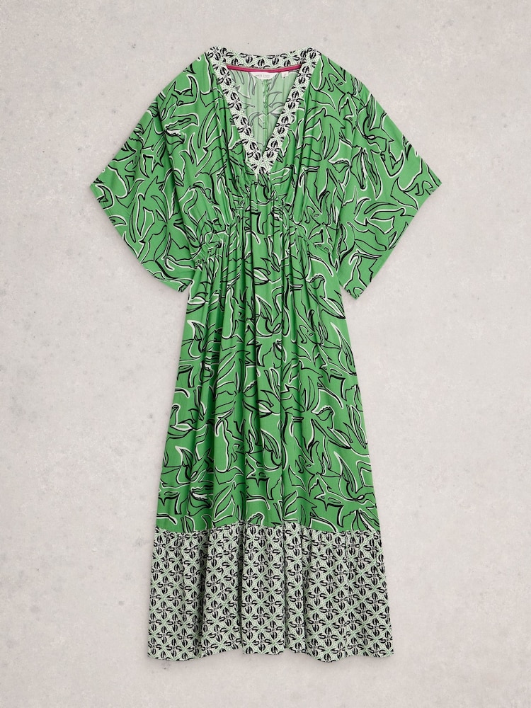white stuff beach dress Womens White Stuff Green Otterley Beach Dress M
