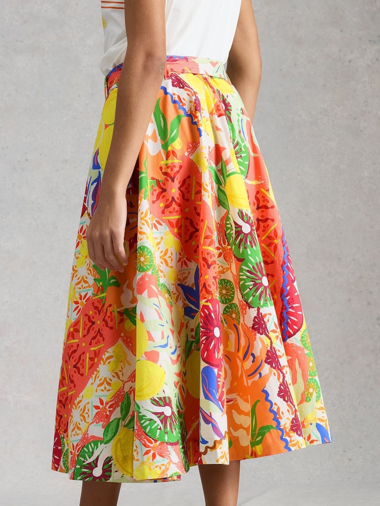 White Stuff Darcie Midi Skirt - Imagen 2 de 6