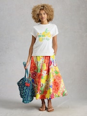 White Stuff Darcie Midi Skirt - Imagen 3 de 6