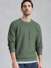 White Stuff Attadale Linen Blend Jumper - Imagen 1 de 6