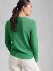 White Stuff Bright Green Lulu Cardigan - Image 2 of 6