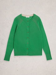 White Stuff Bright Green Lulu Cardigan - Image 5 of 6