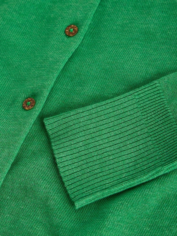 White Stuff Bright Green Lulu Cardigan - Image 6 of 6