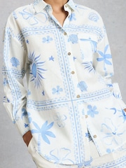 White Stuff White Penny Beach Shirt - Image 4 of 6