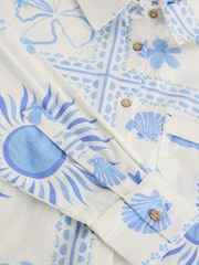 White Stuff White Penny Beach Shirt - Image 6 of 6