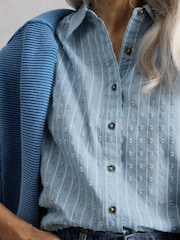 Sky Blue - Рубашка на пуговицах White Stuff Orla - Изображение 4 4