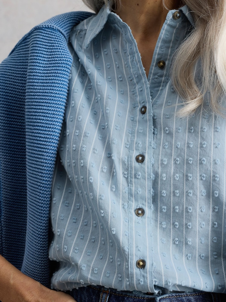 Sky Blue - Рубашка на пуговицах White Stuff Orla - Изображение 4 4