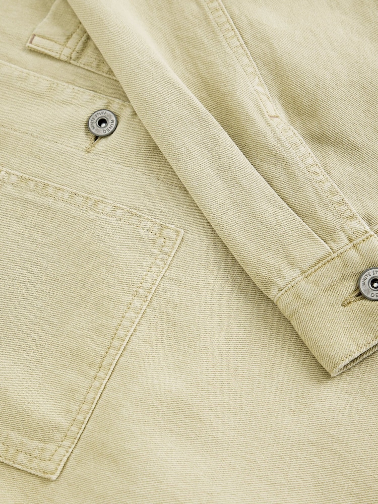 White Stuff Green Molly Shacket - Image 6 of 6