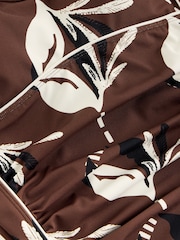 White Stuff Brown Splash Control Swimsuit - Image 6 of 6