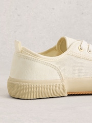 White Stuff White Pippa Mesh Lace Up Trainers - Image 4 of 4