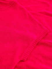 White Stuff Pink Nova Linen Blend T-Shirt - Image 6 of 6