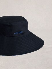 White Stuff Blue Reversible Bucket Hat - Image 3 of 3