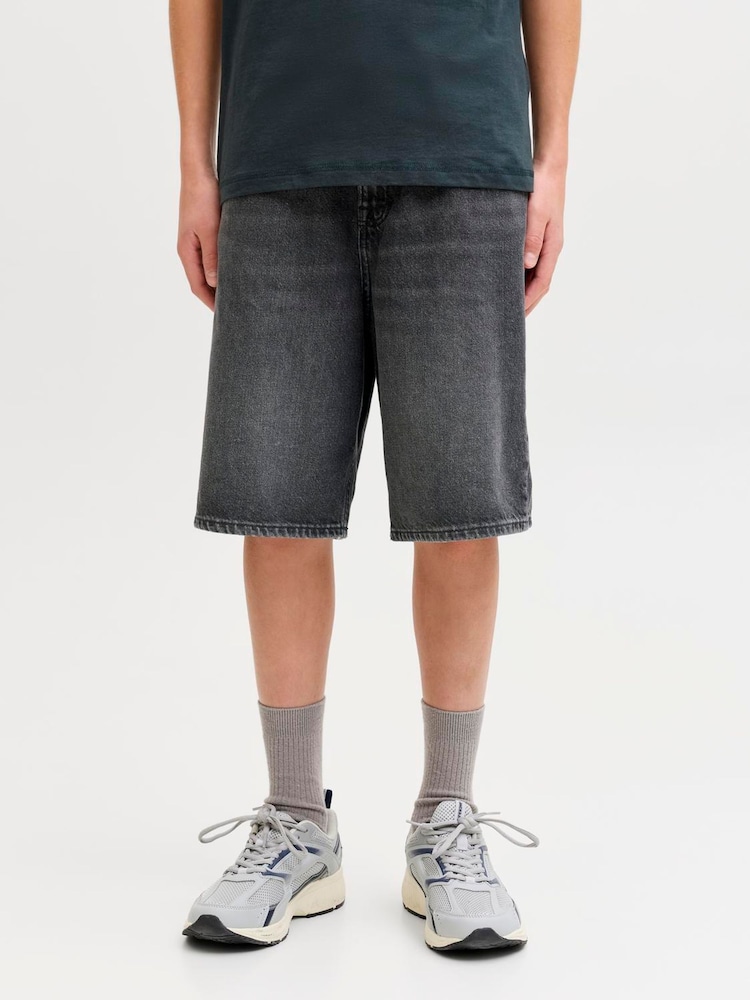 JACK & JONES Junior Baggy Fit Alex Denim Shorts - 圖片 1/7 JACK & JONES Junior Baggy Fit Alex Denim Shorts - 圖片 1/7