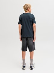 JACK & JONES Junior Baggy Fit Alex Denim Shorts - 圖片 2/7
