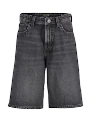 JACK & JONES Junior Baggy Fit Alex Denim Shorts - 圖片 6/7