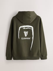كاكي أخضر - هودي بتصميم جرافيك من Guinness - صورة 6 من 9