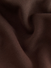 Marrón chocolate - Corte amplio - Pantalones de chándal cepillados - Imagen 2 de 3