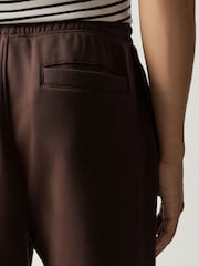 চকোলেট ব্রাউন - আরামদায়ক ফিট - Brushback Joggers - 8এর মধ্যে 5 ছবি