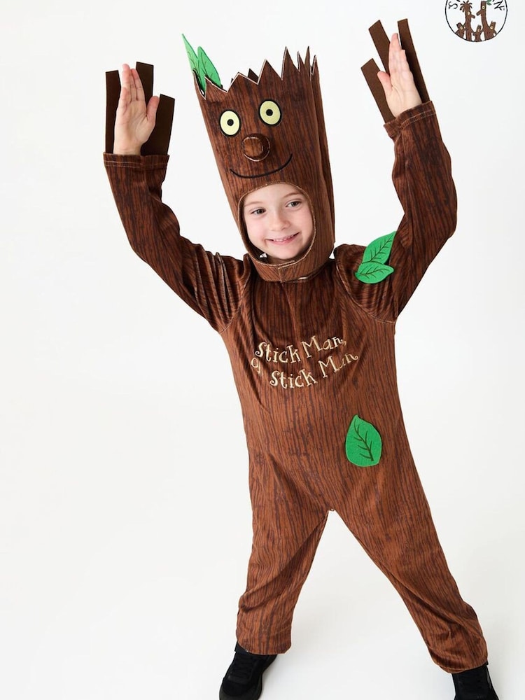Vanilla Underground Brown Gruffalo & Friends Stickman 3D Headpiece Costumes 2 Piece - Image 1 of 4