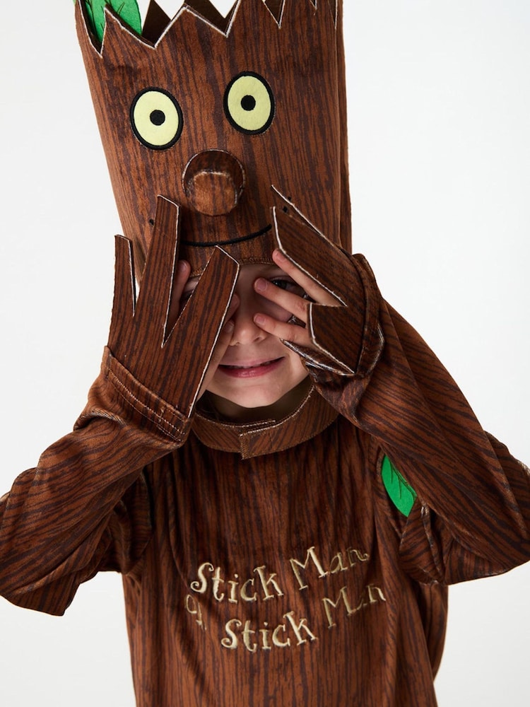 Vanilla Underground Brown Gruffalo & Friends Stickman 3D Headpiece Costumes 2 Piece - Image 4 of 4