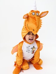 Vanilla Underground Orange Gruffalo & Friends Zog 3D Headpiece Costumes 2 Piece - Image 4 of 5