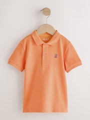 Green/Orange Polo Shirts 2 Pack (3mths-7yrs) - Image 3 of 6