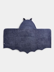 JoJo Maman Bébé Grey Bat Large Hooded Towel - Image 3 of 4