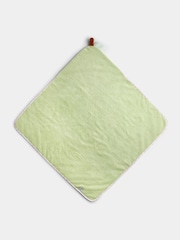 JoJo Maman Bébé Green Apple Hooded Towel - Image 3 of 4