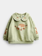 JoJo Maman Bébé Appliqué Collar Sweatshirt - Larawan 1 ng 4