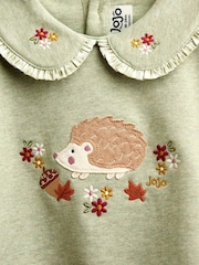 JoJo Maman Bébé Appliqué Collar Sweatshirt - Larawan 4 ng 4