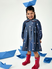 JoJo Maman Bébé Embroidered Dress - Imaginea 1 din 5
