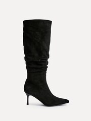 Linzi Rosenna Ruched High Leg Heeled Boots - תמונה 3 מתוך 6
