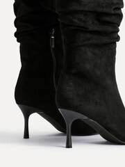 Linzi Rosenna Ruched High Leg Heeled Boots - תמונה 6 מתוך 6