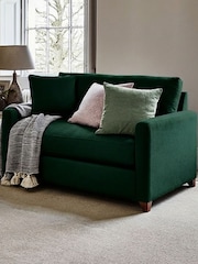 Willow & Hall Hunter Green Foxham Sofa Bed - Image 1 of 4