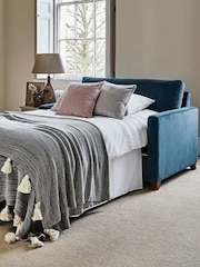 Willow & Hall Royal Blue Foxham Sofa Bed - Image 2 of 4