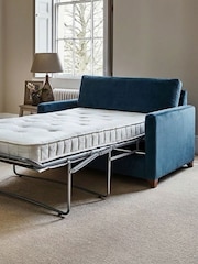 Willow & Hall Royal Blue Foxham Sofa Bed - Image 3 of 4