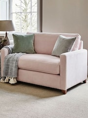 Willow & Hall Petal Pink Foxham Sofa Bed - Image 1 of 4