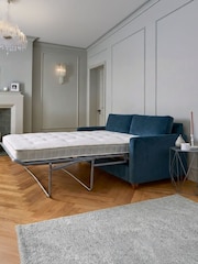 Willow & Hall Royal Blue Foxham Sofa Bed - Image 5 of 5