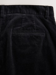 Charcoal Straight Fit Corduroy Chino Trousers - Image 9 of 9