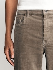 Stone Straight Fit Corduroy Trousers - Image 3 of 11