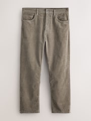 Stone Straight Fit Corduroy Trousers - Image 8 of 11