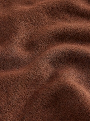 Chocolate Brown Hooded Knitted Snood - Image 3 of 4