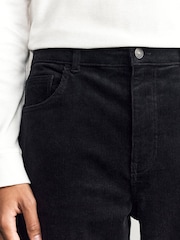 Charcoal Straight Fit Corduroy Trousers - Image 5 of 10