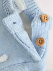 Ecru Bunny Character Knitted Scene Jumper and Leggings Baby Set (0mths-2yrs) - Image 9 of 10
