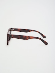 Friends Like These Brown Narrow Cateye Sunglasses - Image 5 of 6