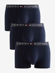 Tommy Hilfiger Cotton Stretch Trunks 3 Pack - Imagen 1 de 5