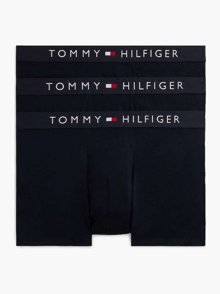 Tommy Hilfiger Cotton Stretch Trunks 3 Pack - Imagen 2 de 5