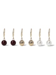 Multi Ball Drop Earrings - Image 1 of 2