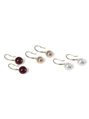 Multi Ball Drop Earrings - Image 2 of 2